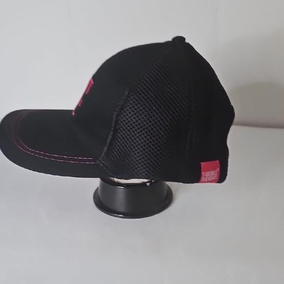 Black and Pink Logo Cap - Picture 3 of 7